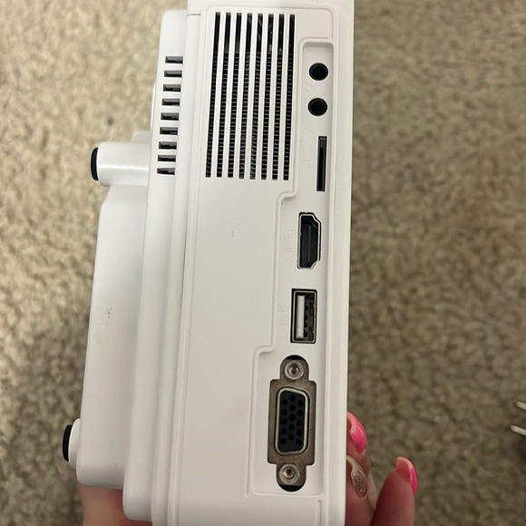 White Mini Projector - Picture 2 of 3